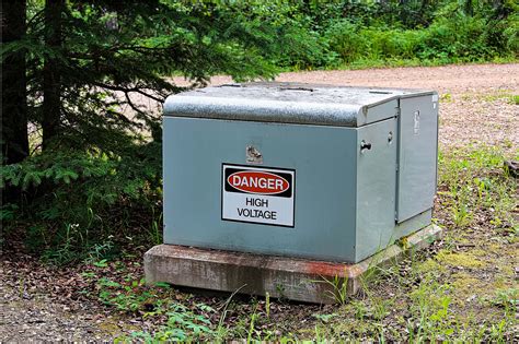 what are those green electrical boxes called|electrical box in backyard.